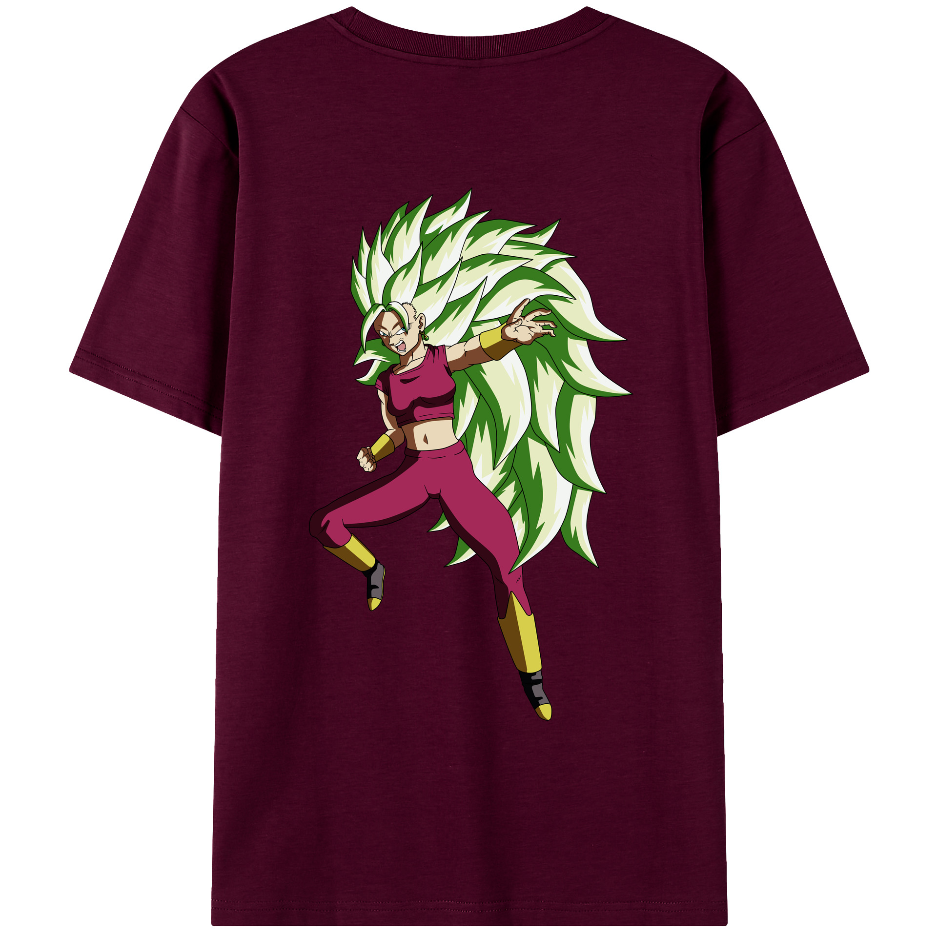 （画像用） ドラゴンボール DRAGON BALL レディース半袖Tシャツ(バックプリント)